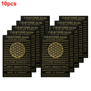 10pcs EMF Protection Cell Phone Patch Anti Radiation Sticker Neutralizer Computer Shield Electronics EMR Scalar Negative Ion